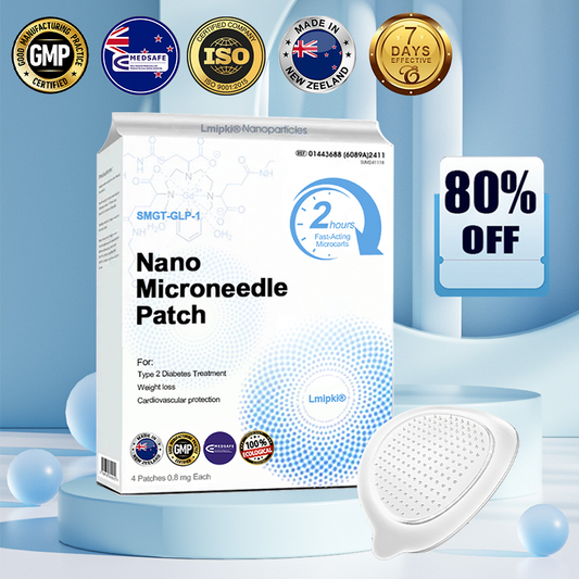 NZ Official Store: Lmipki® NIDDK-Tirzepatide Nano Microneedle Patch （Balance blood sugar, pain-free, with no side effects. Suitable for obesity and diabetes.）🔄