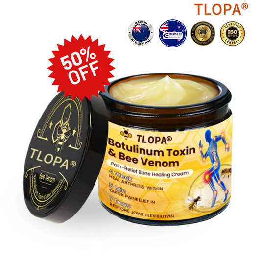 Official Store🇳🇿:TLOPA® Botulinum Toxin & Bee Venom Pain-Relief Bone Healing Cream New Zealand Orthopaedic Association (NZOA) Approved🌱
