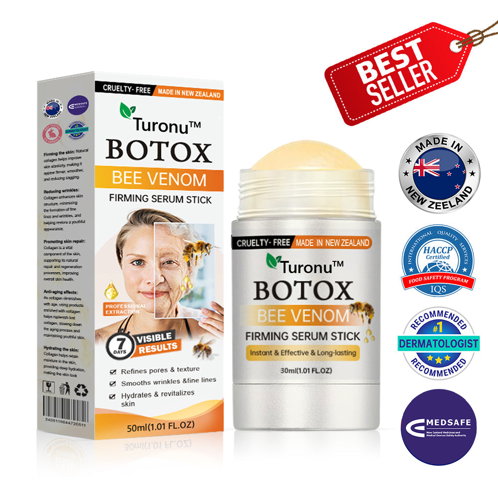 Made and shipped from New Zealand 🇳🇿Turonu™ Botox Bee Venom Firming Serum Stick (🔥Last Day 70% OFF)💄