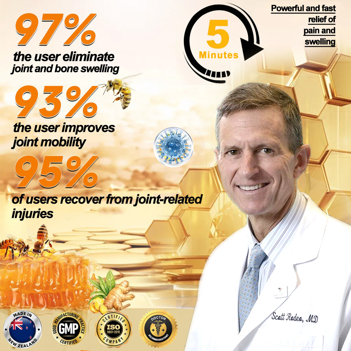 Official Store🇳🇿:TLOPA® Botulinum Toxin & Bee Venom Pain-Relief Bone Healing Cream New Zealand Orthopaedic Association (NZOA) Approved🌱