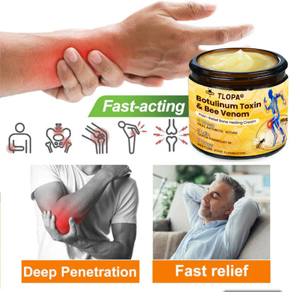 Official Store🇳🇿:TLOPA® Botulinum Toxin & Bee Venom Pain-Relief Bone Healing Cream New Zealand Orthopaedic Association (NZOA) Approved🌱